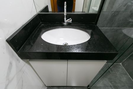 Apartamento para alugar com 40m², 2 quartos e sem vaga Apartamento para alugar com 40m², 2 quartos e sem vagaDetalhe banheiro