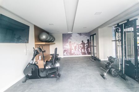 Apartamento para alugar com 48m², 2 quartos e 1 vaga Apartamento para alugar com 48m², 2 quartos e 1 vagaÁrea comum - Academia