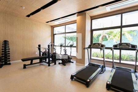 Studio para alugar com 23m², 1 quarto e sem vaga Studio para alugar com 23m², 1 quarto e sem vagaCondomínio - Academia