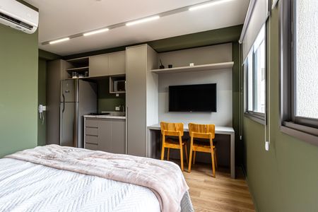 Studio para alugar com 24m², 1 quarto e sem vaga Studio para alugar com 24m², 1 quarto e sem vagaStudio