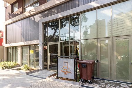 Studio para alugar com 24m², 1 quarto e sem vaga Studio para alugar com 24m², 1 quarto e sem vagaFachada