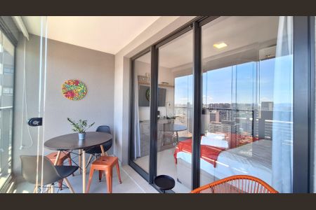 Apartamento para alugar com 27m², 1 quarto e sem vagaVaranda Studio