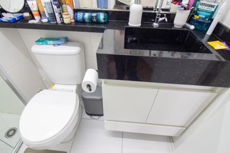 Apartamento para alugar com 32m², 1 quarto e sem vagaBanheiro da Suíte