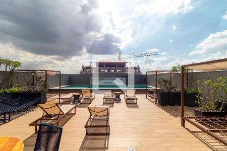 Apartamento para alugar com 24m², 1 quarto e sem vagaPiscina