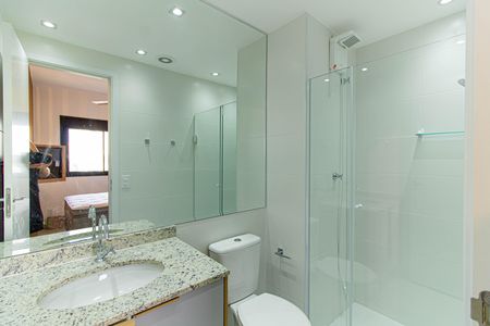 Apartamento para alugar com 24m², 1 quarto e sem vagaBanheiro da Suíte