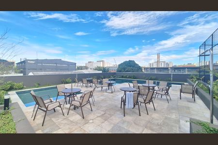 Apartamento para alugar com 36m², 2 quartos e sem vaga Apartamento para alugar com 36m², 2 quartos e sem vagaÁrea comum - Piscina