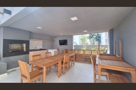 Apartamento para alugar com 36m², 2 quartos e sem vaga Apartamento para alugar com 36m², 2 quartos e sem vagaÁrea comum - Churrasqueira
