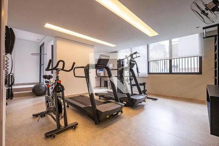 Apartamento à venda com 33m², 1 quarto e 1 vaga Apartamento à venda com 33m², 1 quarto e 1 vagaÁrea comum - Academia