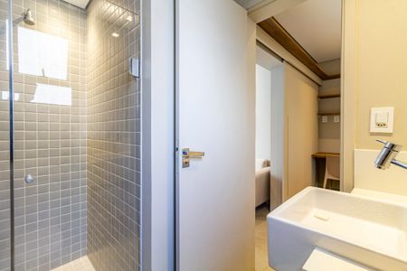 Apartamento à venda com 33m², 1 quarto e 1 vaga Apartamento à venda com 33m², 1 quarto e 1 vagaBanheiro Suíte