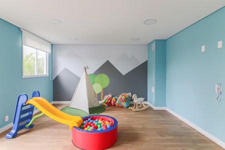 Apartamento para alugar com 34m², 2 quartos e sem vaga Apartamento para alugar com 34m², 2 quartos e sem vagaÁrea comum - Brinquedoteca