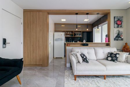 Apartamento à venda com 55m², 1 quarto e 1 vagaSala