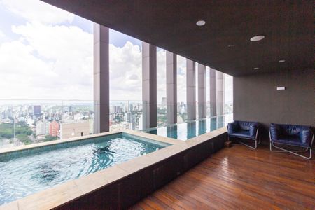 Studio à venda com 69m², 2 quartos e 1 vaga Studio à venda com 69m², 2 quartos e 1 vagaÁrea comum - Sauna