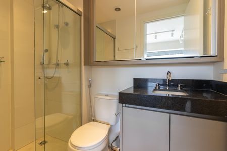 Studio para alugar com 26m², 1 quarto e sem vaga Studio para alugar com 26m², 1 quarto e sem vagaBanheiro