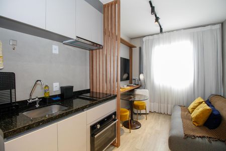 Studio à venda com 28m², 1 quarto e sem vaga Studio à venda com 28m², 1 quarto e sem vagaStudio