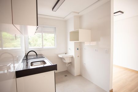 Apartamento para alugar com 27m², 1 quarto e sem vaga Apartamento para alugar com 27m², 1 quarto e sem vagaCozinha e área de serviço