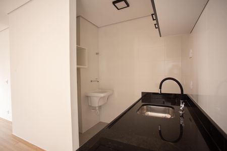 Studio para alugar com 24m², 1 quarto e sem vagaCozinha- Área de serviço