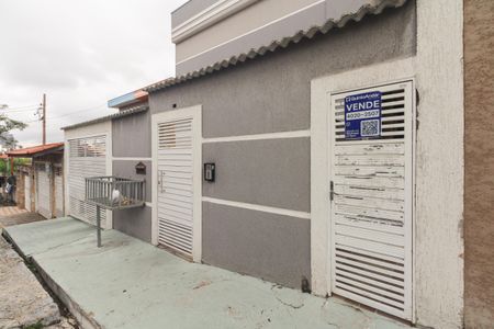 Casa de condomínio à venda com 70m², 2 quartos e 2 vagasFachada e Placa