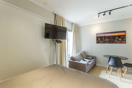 Studio para alugar com 27m², 1 quarto e sem vaga Studio para alugar com 27m², 1 quarto e sem vagaSala/Quarto
