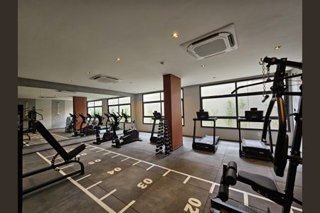 Apartamento para alugar com 31m², 1 quarto e sem vaga Apartamento para alugar com 31m², 1 quarto e sem vagaAcademia