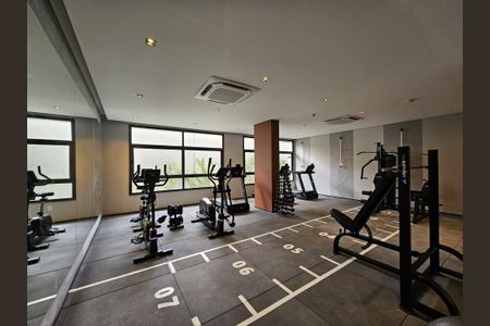 Apartamento para alugar com 31m², 1 quarto e sem vaga Apartamento para alugar com 31m², 1 quarto e sem vagaAcademia