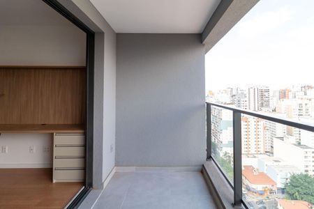 Studio para alugar com 27m², 1 quarto e sem vagaVaranda