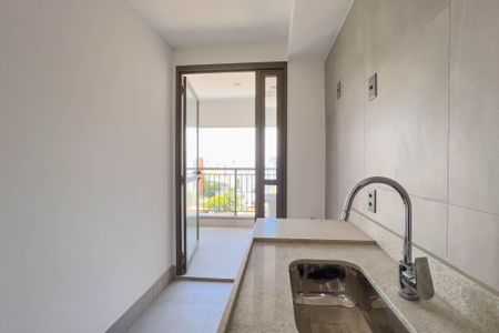 Apartamento à venda com 49m², 1 quarto e sem vagaCozinha e área de serviço