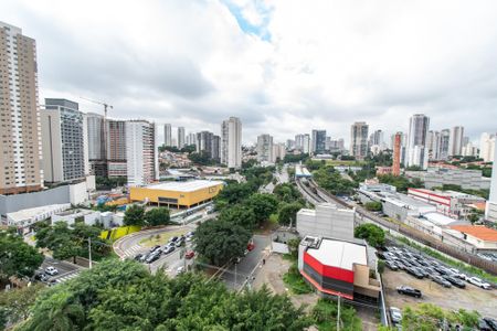 Studio à venda com 27m², 1 quarto e sem vagaVista da varanda