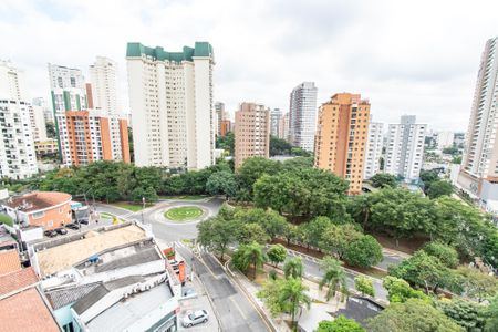 Studio à venda com 27m², 1 quarto e sem vagaVista da varanda