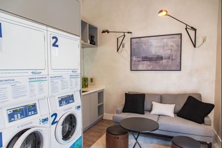 Studio à venda com 27m², 1 quarto e sem vagaLavanderia