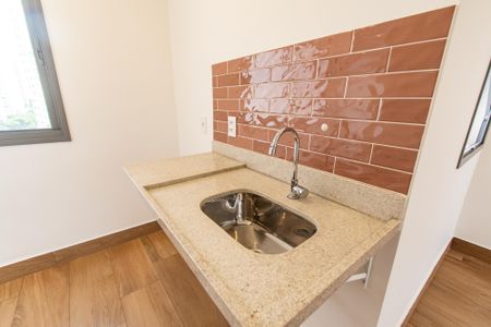 Studio à venda com 27m², 1 quarto e sem vagaCozinha