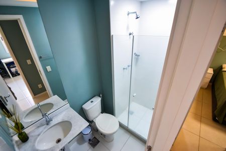 Apartamento à venda com 56m², 2 quartos e 1 vagaBanheiro Social