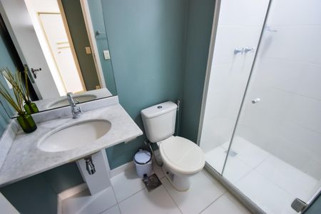 Apartamento à venda com 56m², 2 quartos e 1 vagaBanheiro Social