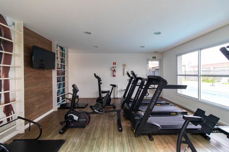 Apartamento à venda com 61m², 2 quartos e 2 vagasÁrea comum - Academia