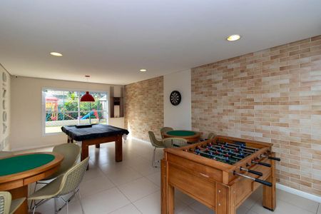 Apartamento à venda com 61m², 2 quartos e 2 vagasÁrea comum - Salão de jogos