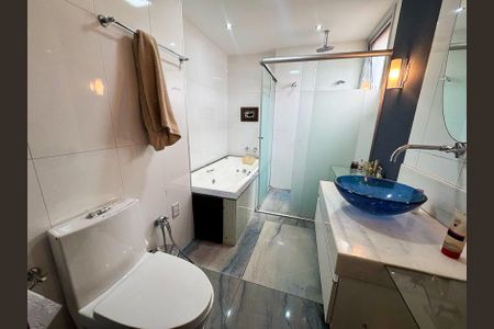 Apartamento para alugar com 140m², 4 quartos e 2 vagasBanheiro da Suíte 1