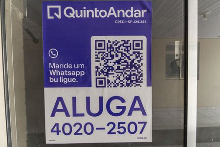 Studio para alugar com 14m², 1 quarto e sem vagaJanela + Placa