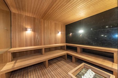 Studio para alugar com 33m², 1 quarto e 1 vagaSauna