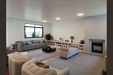 Sala de Estar de apartamento à venda com 4 quartos, 280m² em Jardim Paulista, São Paulo