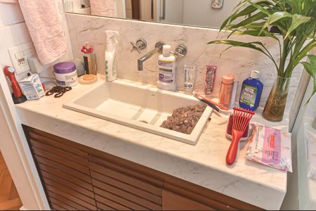 Apartamento à venda com 130m², 3 quartos e 2 vagasBanheiro da Suíte