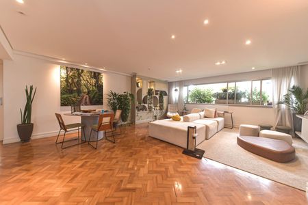 Sala de apartamento à venda com 3 quartos, 130m² em Campo Belo, São Paulo