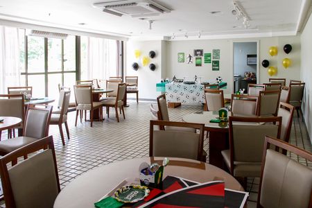 Apartamento para alugar com 64m², 1 quarto e 1 vaga Apartamento para alugar com 64m², 1 quarto e 1 vagaÁrea comum - Salão de festas