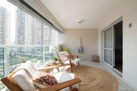 Varanda de apartamento à venda com 2 quartos, 92m² em Jardim Dom Bosco, São Paulo