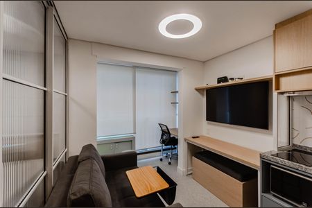 Apartamento para alugar com 27m², 1 quarto e sem vaga Apartamento para alugar com 27m², 1 quarto e sem vagaSala