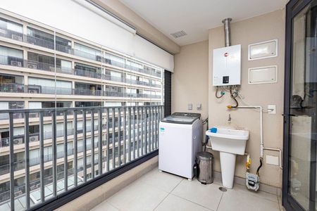 Apartamento à venda com 64m², 1 quarto e 1 vagaVaranda e Área de Serviço