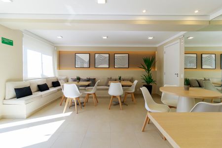 Apartamento para alugar com 29m², 1 quarto e sem vagaÁrea comum - Salão de festas