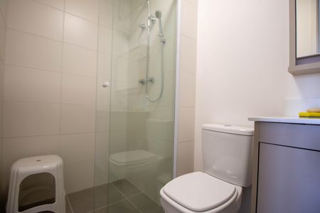 Apartamento para alugar com 29m², 1 quarto e sem vaga Apartamento para alugar com 29m², 1 quarto e sem vagaBanheiro da Suíte