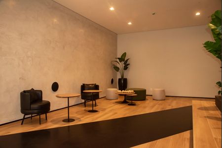 Studio à venda com 29m², 1 quarto e sem vagaHall social