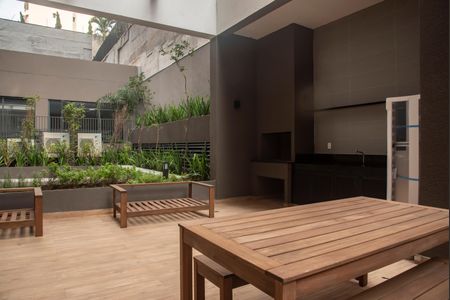 Studio à venda com 29m², 1 quarto e sem vagaÁrea comum - Churrasqueira