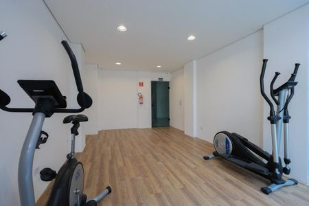 Studio para alugar com 51m², 1 quarto e sem vaga Studio para alugar com 51m², 1 quarto e sem vagaÁrea comum - Academia