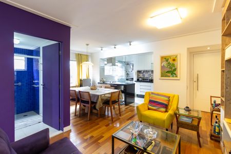 Apartamento para alugar com 60m², 1 quarto e 1 vaga Apartamento para alugar com 60m², 1 quarto e 1 vagaSala